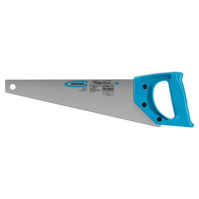 Ножовка для работы с ламинатом "Piranha", 360 мм, 15-16 TPI, зуб 2D, каленый зуб, пласт.рук-ка Gross по ценам производителя в Уфе с доставкой по всей России