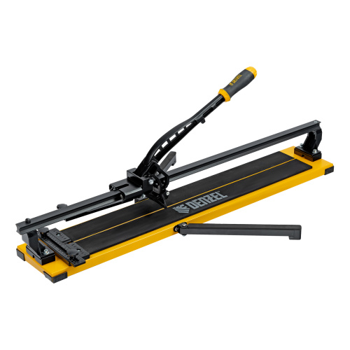 Плиткорез рельсовый 800х16мм, каретка на подш., стальная станина, усил. рукоятка-пенал Denzel по ценам производителя в Уфе с доставкой по всей России