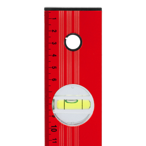 Уровень алюминиевый, 1200 мм, 3 глазка, красный, линейка Matrix по ценам производителя в Уфе с доставкой по всей России
