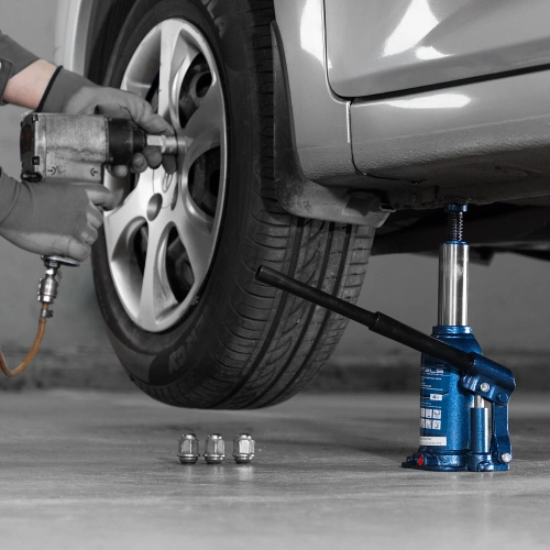 Домкрат гидравлический бутылочный телескопический, 4 т, подъем 170-420 мм Stels по ценам производителя в Уфе с доставкой по всей России