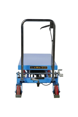 Стол подъемный передвижной 800 кг 415-1000 мм (1016х510 мм) TOR PT800A по ценам производителя в Уфе с доставкой по всей России