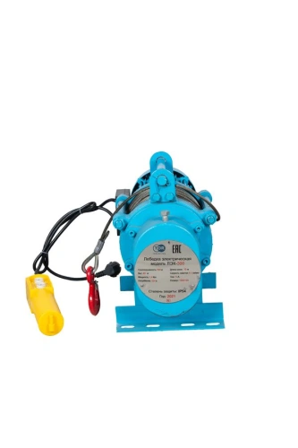 Лебедка электрическая  300 кг  70 м с канатом 220 В TOR KCD (N) по ценам производителя в Уфе с доставкой по всей России