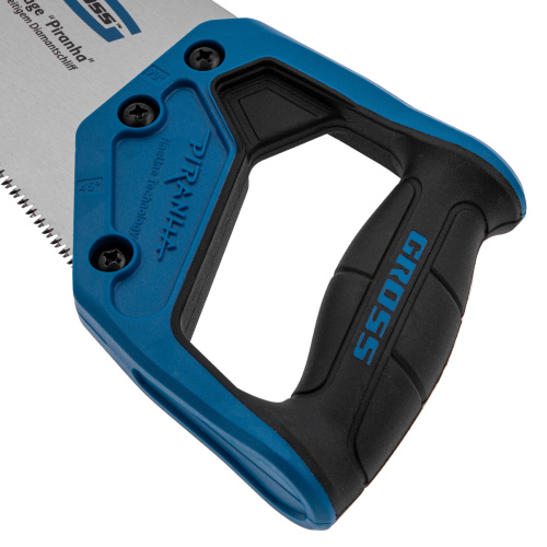 Ножовка по дереву "PIRANHA", 300 мм, 11 TPI, 3D-зуб, двухкомпонентная рукоятка Gross по ценам производителя в Уфе с доставкой по всей России