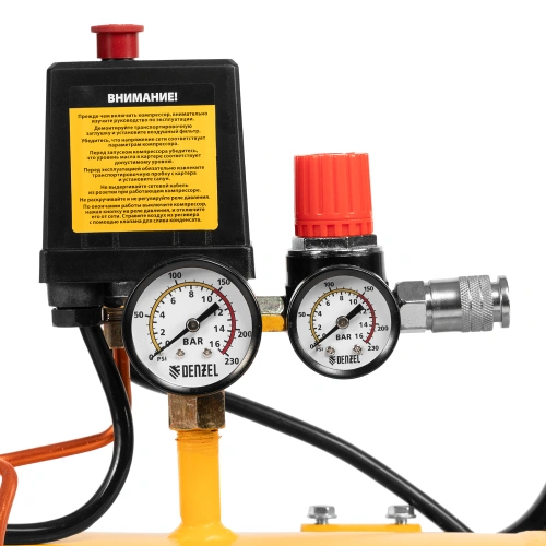 Компрессор воздушный DKV2200/100, Х-PRO 2.2 кВт, 400 л/мин, 100л Denzel по ценам производителя в Уфе с доставкой по всей России