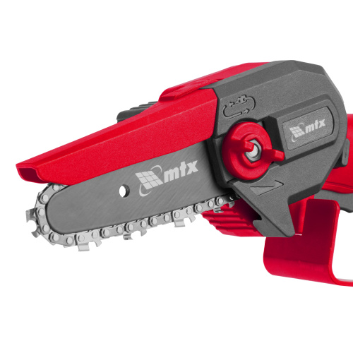 Цепная мини-пила аккумуляторная, MCS-100, шина 100 мм, Li-Ion, 20 В MTX по ценам производителя в Уфе с доставкой по всей России