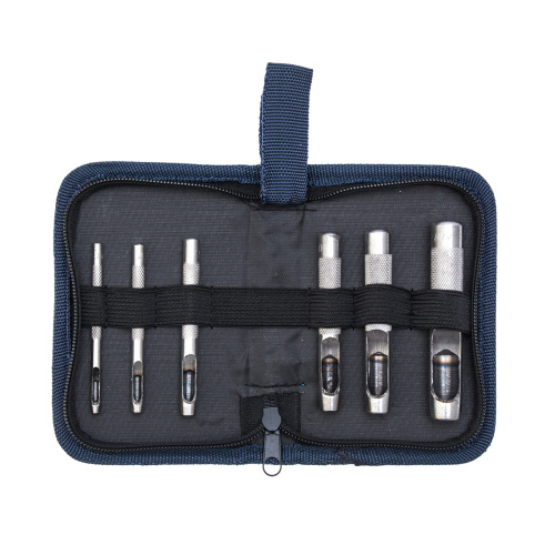 Набор пробойников для кожи 2 3 4 5 6 8 9 10 13 мм, 9 шт, чехол Сибртех по ценам производителя в Уфе с доставкой по всей России