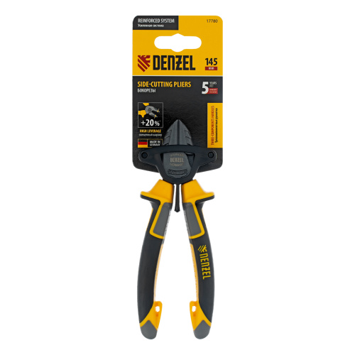 Бокорезы 145 мм, трехкомпонентные рукоятки Denzel по ценам производителя в Уфе с доставкой по всей России