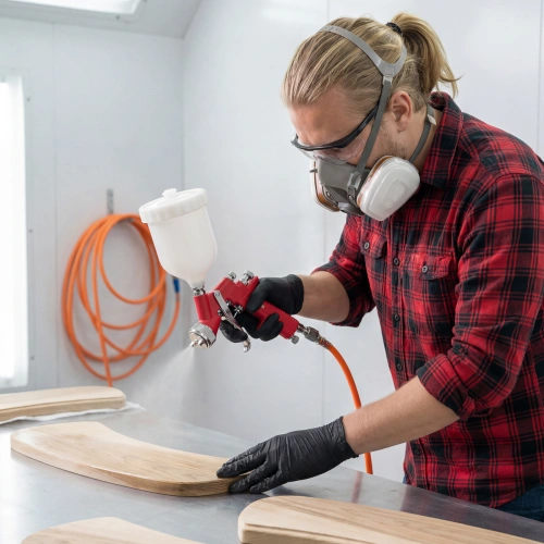 Краскораспылитель HP пневмат. с верхним бачком V= 0,6 л, сопло диаметром 1.7 мм Matrix по ценам производителя в Уфе с доставкой по всей России