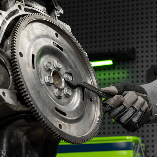 Набор ключей комбинированных, 6 - 22 мм, 12 шт., CrV, фосфатированные Сибртех по ценам производителя в Уфе с доставкой по всей России