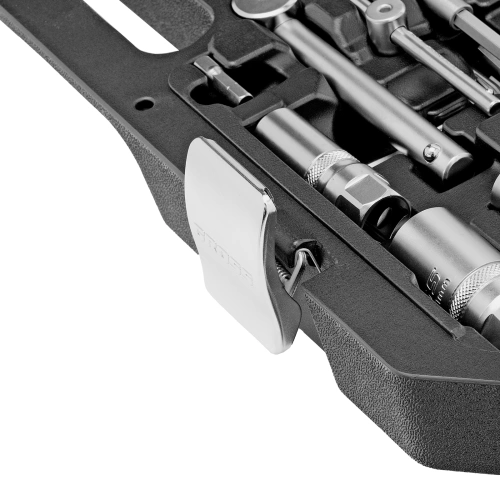 Набор инструментов, 1/2", 3/8", 1/4", CrV, 120 зубьев, 216 предметов Gross по ценам производителя в Уфе с доставкой по всей России