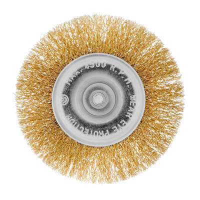 Набор щеток для дрели, 6 шт, 5 плоских 40-50-65-75-100 мм + 1 "чашка" 50 мм, со шпильками Matrix по ценам производителя в Уфе с доставкой по всей России