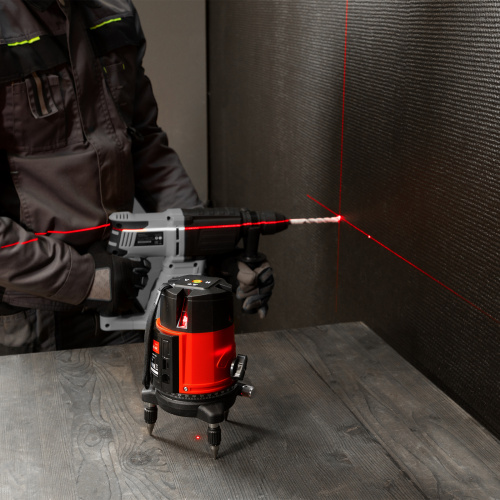 Лазерный уровень CRL-30R, 30 м, красный луч, батарейки, резьба 5/8" MTX по ценам производителя в Уфе с доставкой по всей России