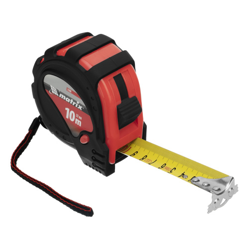 Рулетка Status Magnet 3 fixations,10 м х 32 мм,обрезиненный корпус,зацеп с магнитом Matrix по ценам производителя в Уфе с доставкой по всей России