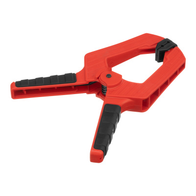 Струбцина клещеобразная 4, усиленная, пластиковый корпус, двухкомпонентные рукоятки, 100 мм Matrix по ценам производителя в Уфе с доставкой по всей России
