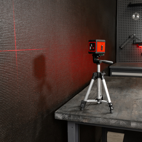 Лазерный уровень XQB RED Pro SET, 10 м, красный луч, батарейки, штатив MTX по ценам производителя в Уфе с доставкой по всей России