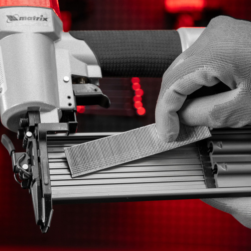 Гвозди для пневматического нейлера, длина 25 мм, ширина 1.25 мм, толщина 1 мм, 5000 шт Matrix по ценам производителя в Уфе с доставкой по всей России