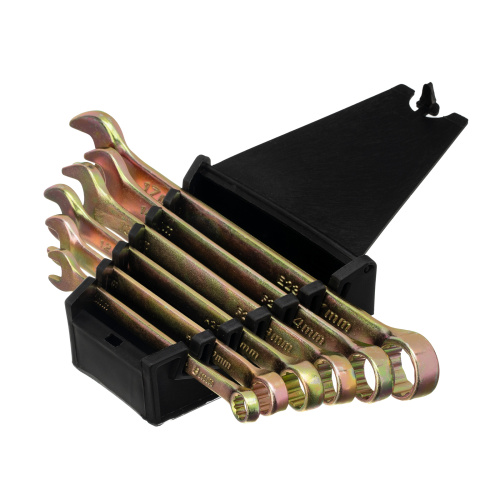 Набор ключей комбинированных, 8-17 мм, 6 шт Сибртех по ценам производителя в Уфе с доставкой по всей России