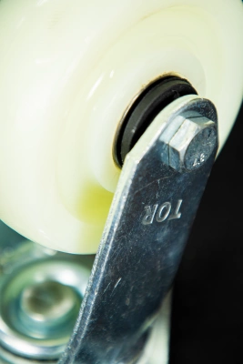 Колесо большегрузное поворотное SCdnb 42 100 мм полипропиленовое с тормозом по ценам производителя в Уфе с доставкой по всей России