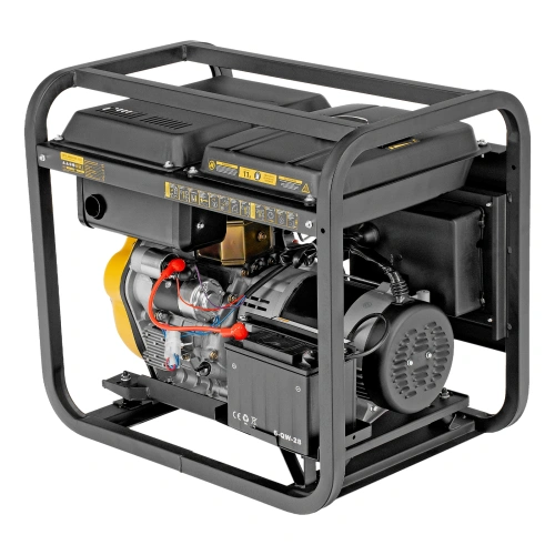 Генератор дизельный DES-55E, 5,5 кВт, 230 В, 11 л, электростартер Denzel по ценам производителя в Уфе с доставкой по всей России