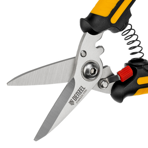 Ножницы универсальные, 185 мм, нержавеющая сталь Denzel по ценам производителя в Уфе с доставкой по всей России