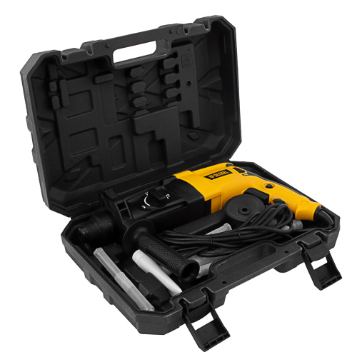 Перфоратор электрический RHH-800-26, SDS-plus, 800 Вт, 3 Дж, 3 плюс 1 реж. Denzel по ценам производителя в Уфе с доставкой по всей России