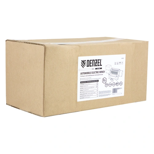 Лебедка автомобильная электрическая LB-4000, 4.5 т, 3.7 кВт, 12 В Denzel по ценам производителя в Уфе с доставкой по всей России