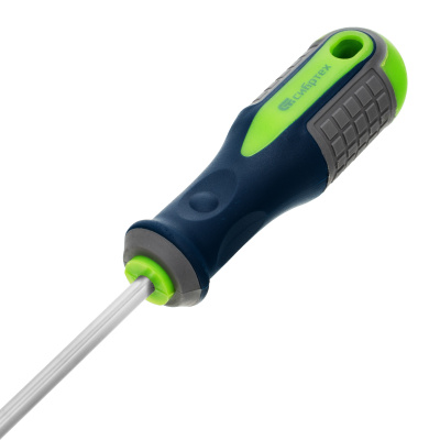 Отвертка, SL5 х 100 мм, CrV, трехкомпонентная рукоятка Сибртех по ценам производителя в Уфе с доставкой по всей России