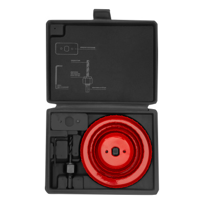 Набор кольцевых пил по дереву, 64-127 мм, 8 предметов Matrix по ценам производителя в Уфе с доставкой по всей России