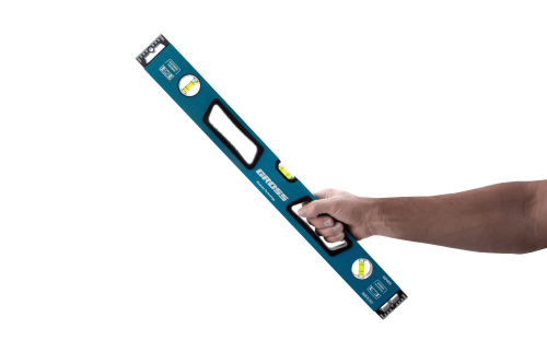 Уровень алюминиевый, 600 мм, усиленный с ударопрочными заглушками, рукоятки, 3 глазка Gross по ценам производителя в Уфе с доставкой по всей России