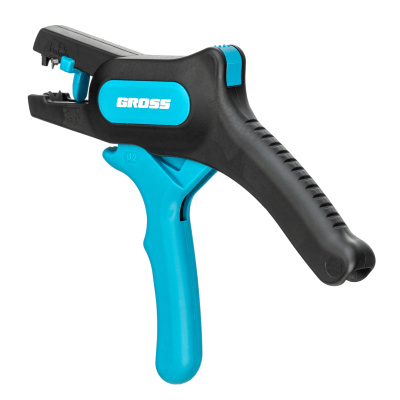 Щипцы для зачистки электропроводов 0.2-6 мм2 (10-24 AWG) лезвие: нержавеющая сталь Gross по ценам производителя в Уфе с доставкой по всей России