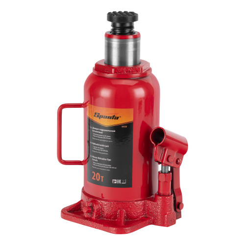 Домкрат гидравлический бутылочный, 20 т, h подъема 250-470 мм Sparta по ценам производителя в Уфе с доставкой по всей России