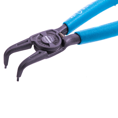 Съемник, 165 мм, для внешних стопорных колец (19-60 мм) изогнутые губки (разжим) Gross по ценам производителя в Уфе с доставкой по всей России