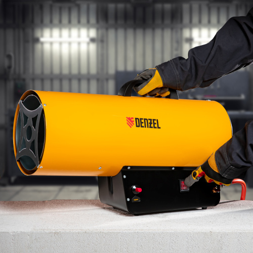 Газовая тепловая пушка GHG-50, 50 кВт, 1400 м3/ч, пропан-бутан Denzel по ценам производителя в Уфе с доставкой по всей России