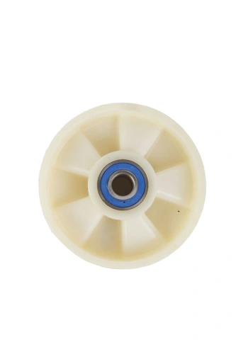 Колесо нейлоновое 160х50 мм с подшипником для тележек гидравлических JC/DF-III/DB/BFC по ценам производителя в Уфе с доставкой по всей России