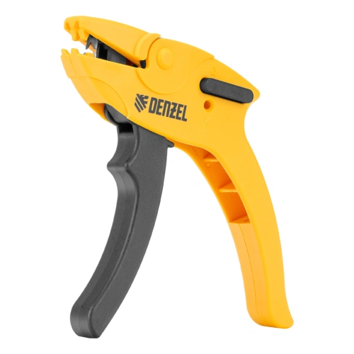 Щипцы для зачистки электропроводов, сечением 0,2-6 мм2, функция обрезания проводов Denzel по ценам производителя в Уфе с доставкой по всей России