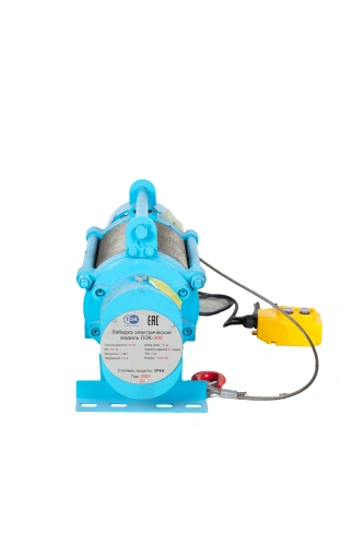 Лебедка электрическая  300 кг  70 м с канатом 380 В TOR KCD (N) по ценам производителя в Уфе с доставкой по всей России