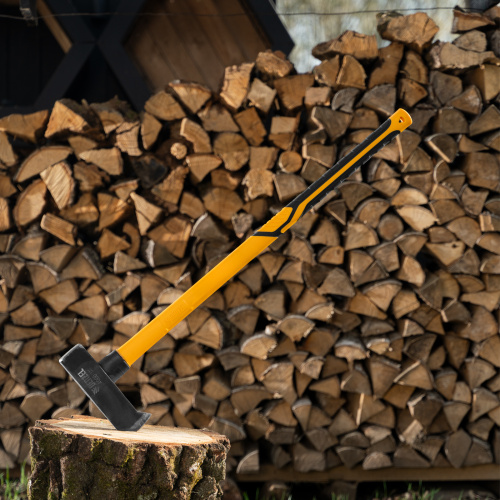 Колун-кувалда 4000 г, кованая, фибергласовая  рукоятка c TPR покрытием, 880 мм Denzel по ценам производителя в Уфе с доставкой по всей России