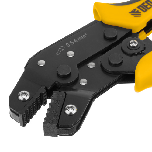 Клещи для обжима наконечников штыревых НШВ, НШВИ, НШВИ-2, 0,5-4 мм2 Denzel по ценам производителя в Уфе с доставкой по всей России