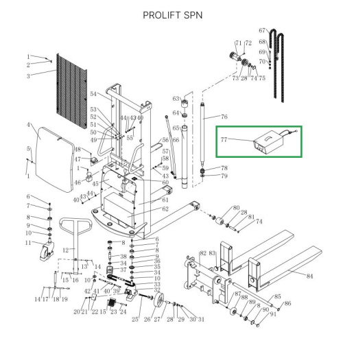 Зарядное устройство для штабелеров SPN (12В) по ценам производителя в Уфе с доставкой по всей России