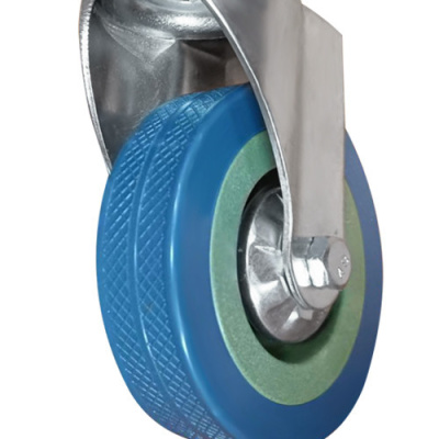 Аппаратная колесная опора с протектором на шинке SCtgb 93 PVC по ценам производителя в Уфе с доставкой по всей России