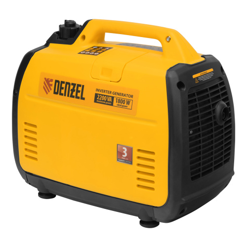 Генератор инверторный GT-2200iS, 2.2 кВт, 230 В, бак 4 л, закрытый корпус, ручной старт Denzel по ценам производителя в Уфе с доставкой по всей России