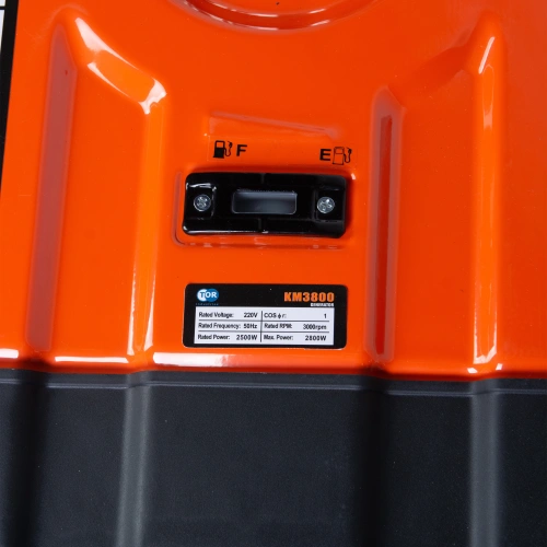 Генератор бензиновый 2,5 кВт 220В 16 л с электростартером и колесами TOR KM3800H по ценам производителя в Уфе с доставкой по всей России