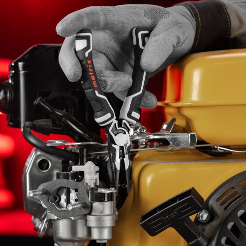 Длинногубцы прямые 165 мм, усиленная система, Pro Matrix по ценам производителя в Уфе с доставкой по всей России