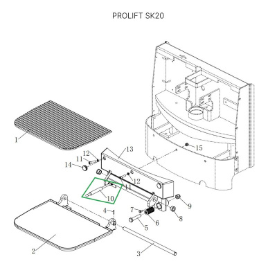 Амортизатор платформы оператора для штабелеров SDK, для тележек SK20 по ценам производителя в Уфе с доставкой по всей России