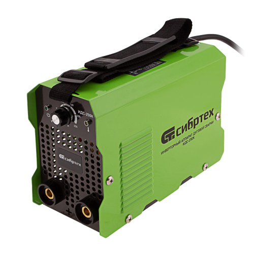 Инверторный аппарат дуговой сварки ИДС-250K, 250 А, ПВ 80%, диаметр электрода 1,6-5 мм Сибртех по ценам производителя в Уфе с доставкой по всей России