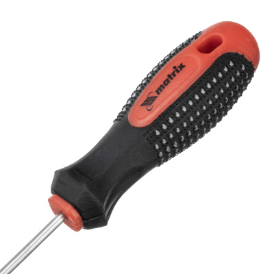 Отвертка Fusion, SL3 х 100 мм, CrV, трехкомпонентная рукоятка "Anti slip" Matrix по ценам производителя в Уфе с доставкой по всей России