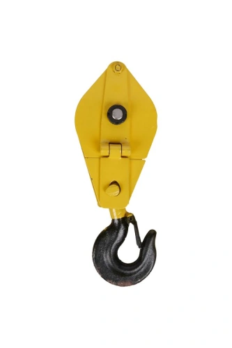 Блок монтажный однорольный с  крюком TOR 1 т с откидной щекой (K) по ценам производителя в Уфе с доставкой по всей России