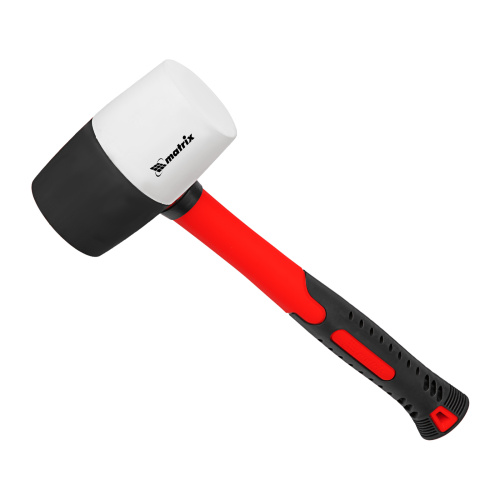 Киянка резиновая, 680 г, черно-белая резина, фибергласовая рукоятка Matrix по ценам производителя в Уфе с доставкой по всей России