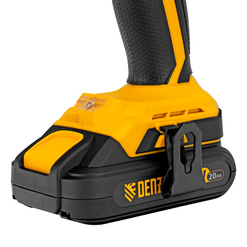 Дрель-шуруповерт аккумуляторная ударная бесщет CIDB-IB-18-02, Li-Ion, 18 В, 2 акк. Denzel по ценам производителя в Уфе с доставкой по всей России