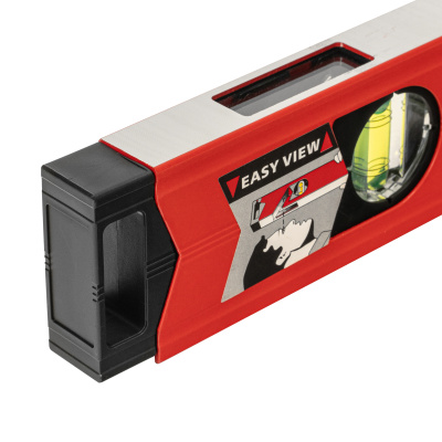 Уровень алюминиевый магнитный, 1800 мм, фрезерованный, 3 глазка (1 зеркальный) усиленный Matrix по ценам производителя в Уфе с доставкой по всей России